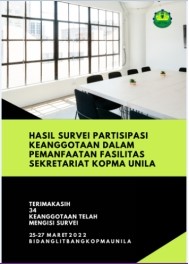 Read more about the article Survei Partisipasi Keanggotaan Dalam Pemanfaatan Fasilitas Sekretariat Kopma Unila