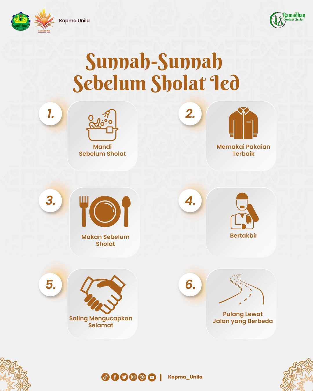 You are currently viewing Sunnah-Sunnah Sholat Ied