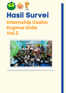 Hasil Survei Internship Usaha Kopma Unila Vol.2