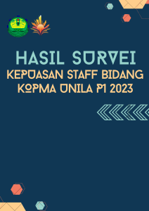 Hasil Survei Kepuasan Staff Bidang Kopma Unila 2023