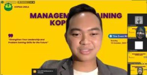 Management Training Kopma Unila Tahun 2023