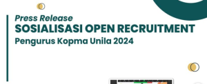 Sosialiasasi Open Recruitment Pengurus Kopma Unila 2023