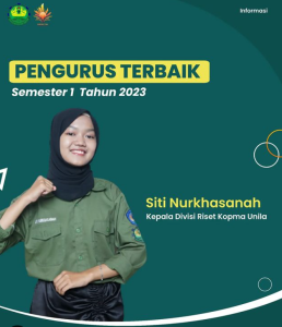 Pengurus Terbaik Semester 1 Tahun 2023
